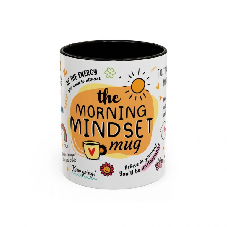 Motivational Coffee Mug for Positive Mindset, Inspirational Gifts, Daily Affirmation Mug