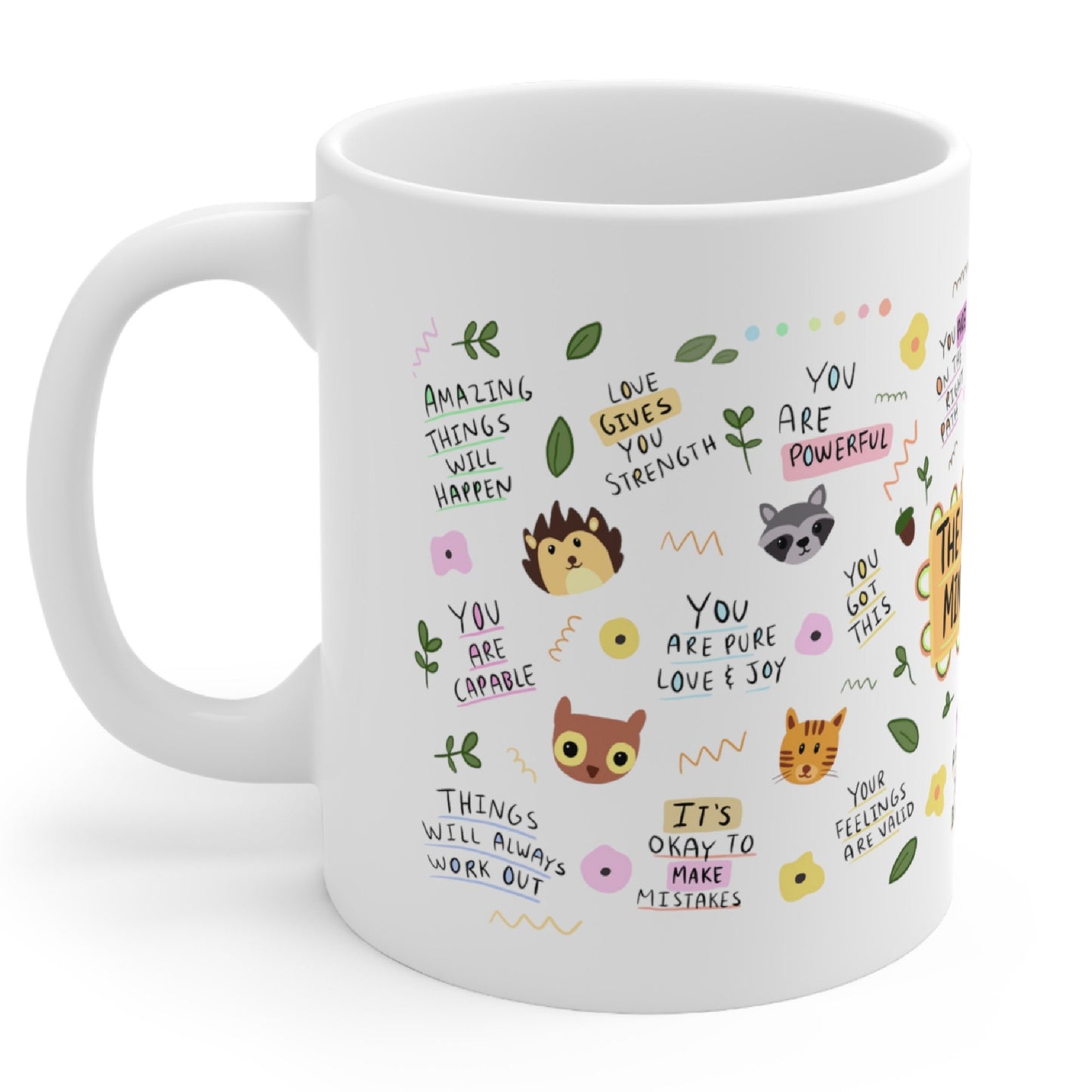 Daily Affirmations Coffee Mug: Positive Mindset Gift