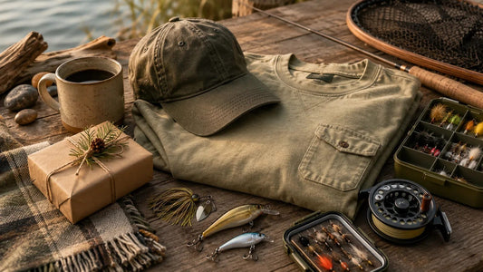 Fishing gifts for Dad inspired by bass fishing, fly fishing, and relaxed weekends on the water