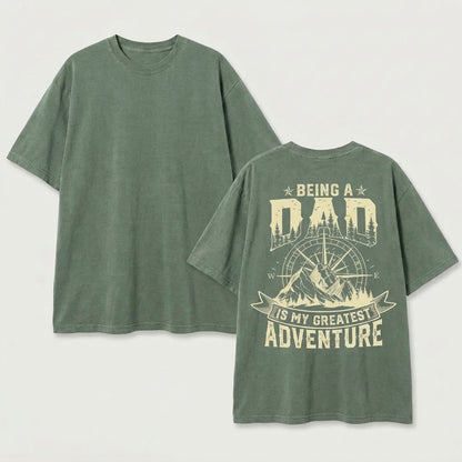 Being A Dad Is My Greatest Edventure Shirt, Outdoor Gifts For Dad Shirt, Outdoor Gift.