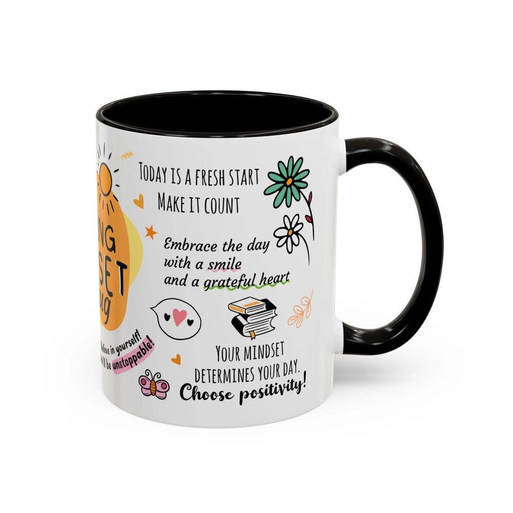 Motivational Coffee Mug for Positive Mindset, Inspirational Gifts, Daily Affirmation Mug