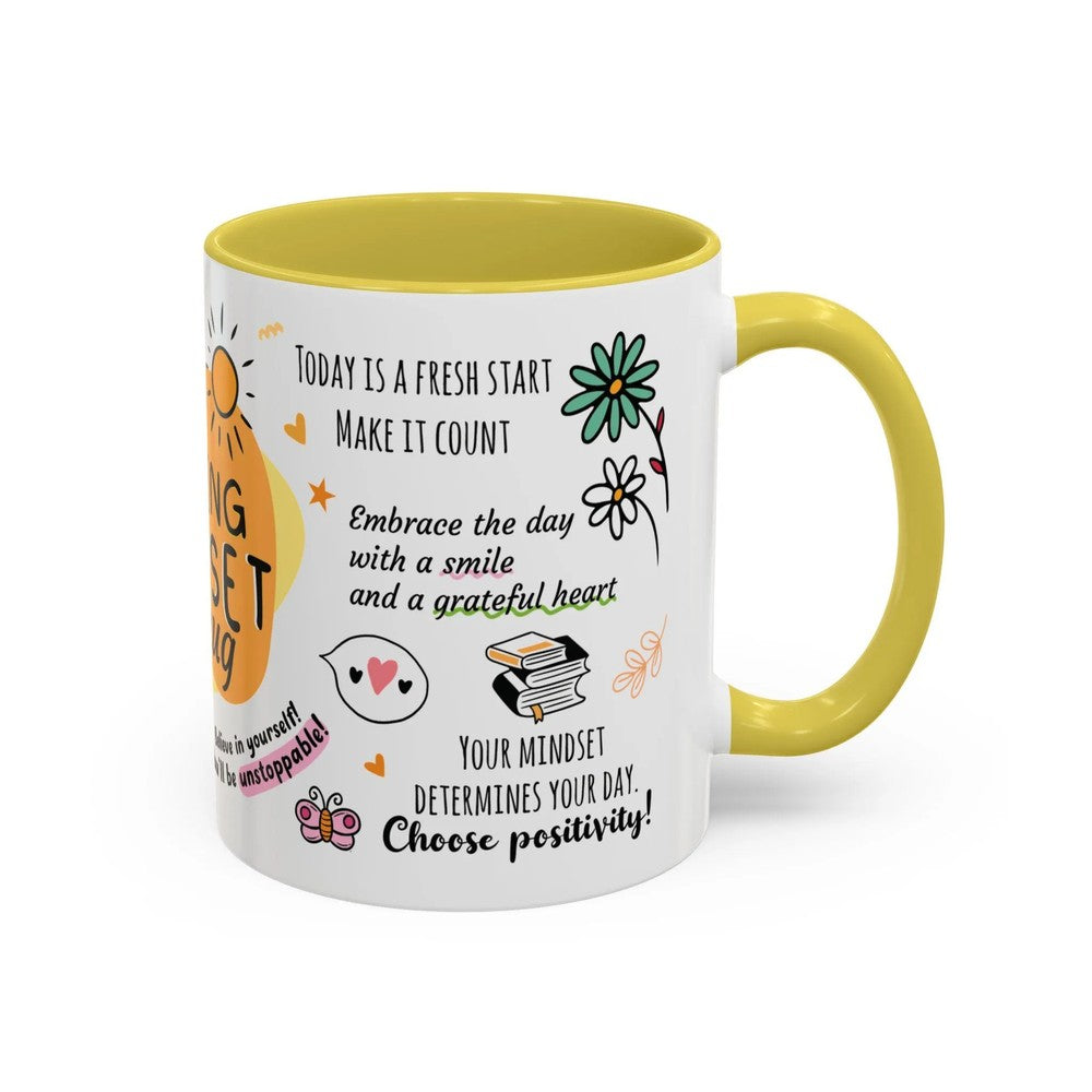 Motivational Coffee Mug for Positive Mindset, Inspirational Gifts, Daily Affirmation Mug
