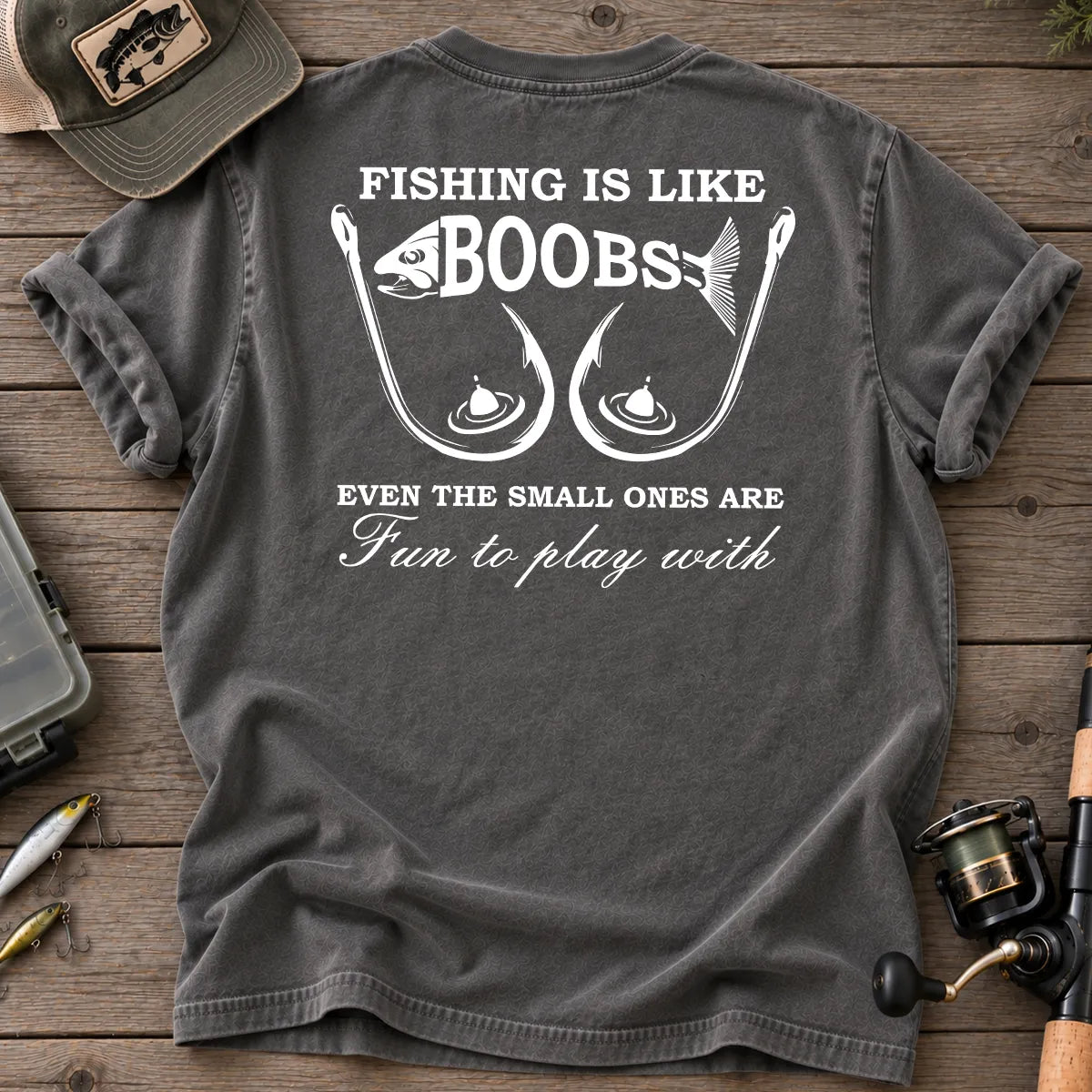 Fishing Is Like Boobs T-Shirt