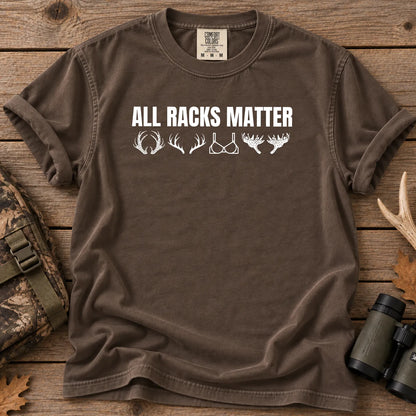 All Racks Matter Deer T-Shirt in Espresso