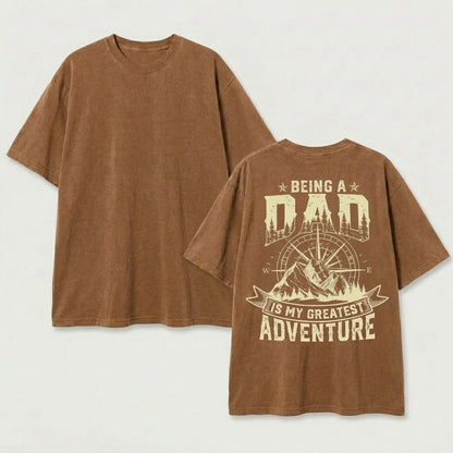 Being A Dad Is My Greatest Edventure Shirt, Outdoor Gifts For Dad Shirt, Outdoor Gift.