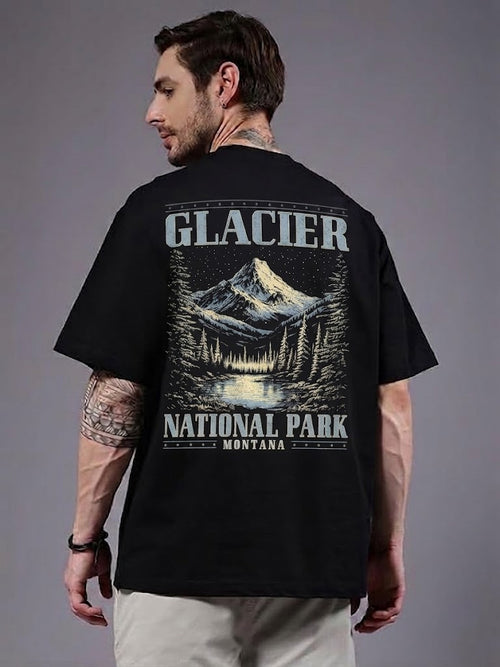 Glacier National Park T Shirts, Vintage Mountain Graphic Tee, Montana Nature Landscape Shirt, Outdoor Adventure Gift.
