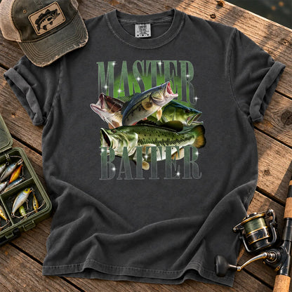 Bait Master Bass T-Shirt in Pepper