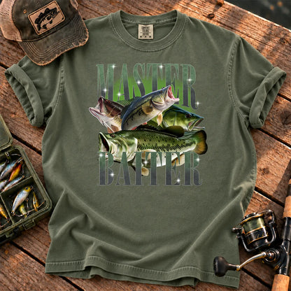 Bait Master Bass T-Shirt in Moss