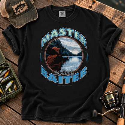 Bait Master Lake T-Shirt in Black