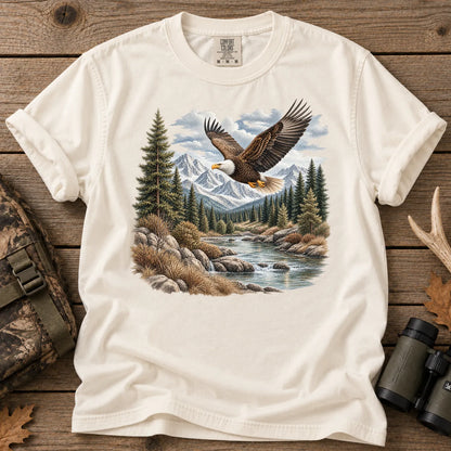 Bald Eagle River T-Shirt in Ivory