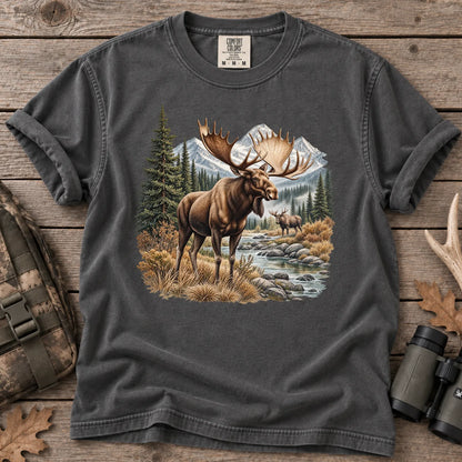 Bull Moose Wilderness T-Shirt in Pepper