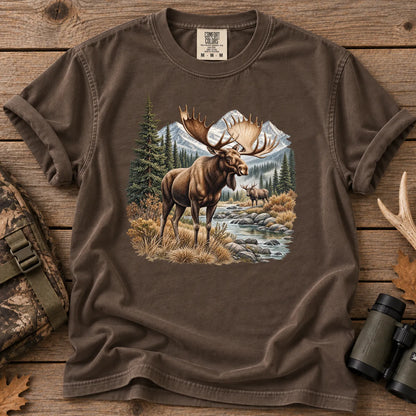 Bull Moose Wilderness T-Shirt in Espresso