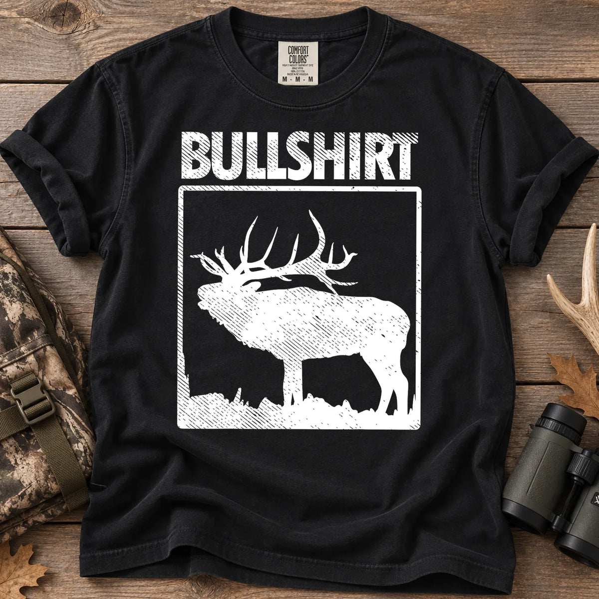 Bullshirt Elk Hunting T-Shirt in Black