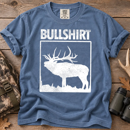 Bullshirt Elk Hunting T-Shirt in Blue Jean