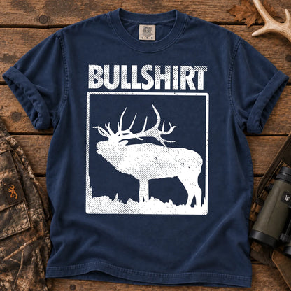 Bullshirt Elk Hunting T-Shirt in True Navy
