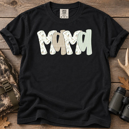 Camo Mallard Mama T-Shirt in Black