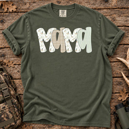Camo Mallard Mama T-Shirt in Moss