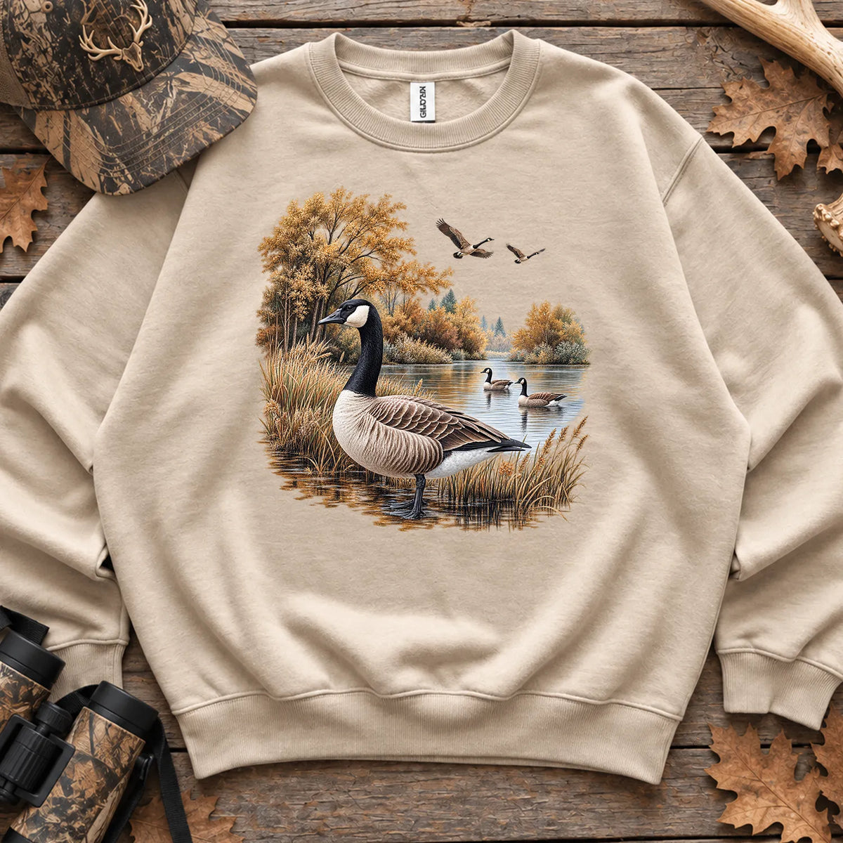 Canada Goose Fall Sweatshirt in Sand