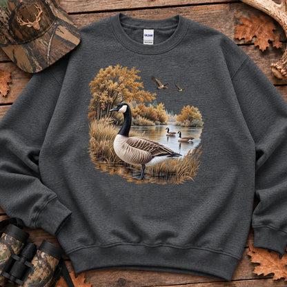 Canada Goose Fall Sweatshirt in Dark Heather