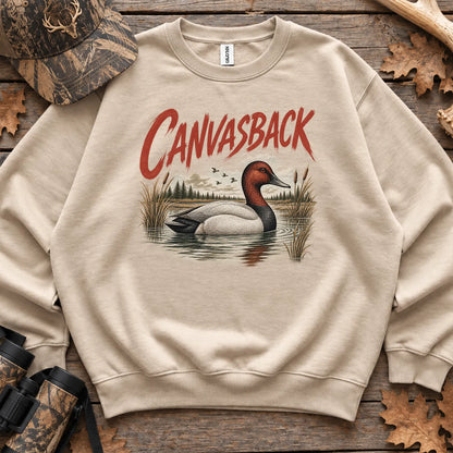 Canvasback Duck Sweatshirt in Sand