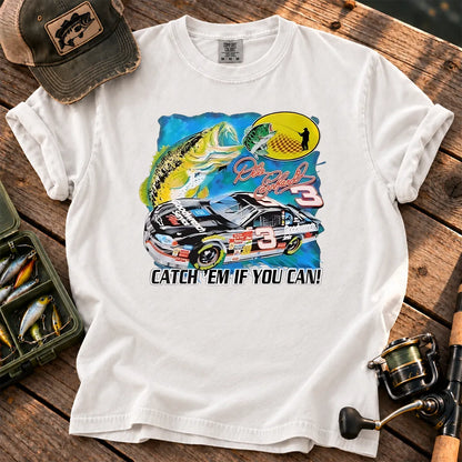 Catch Em If You Can T-Shirt in White