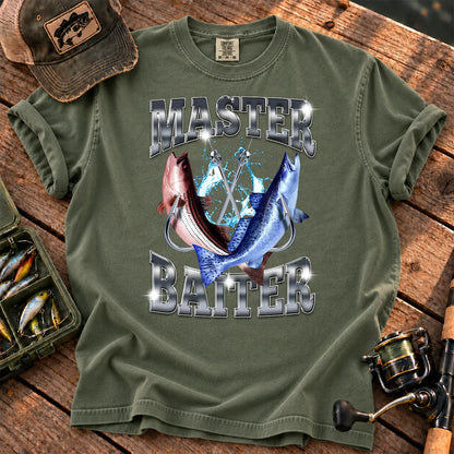 Chrome Bait Master T-Shirt in Moss