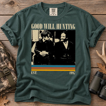Classic Hunting Movie T-Shirt in Blue Spruce