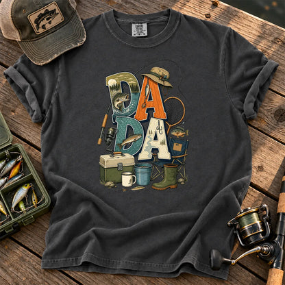 Dada Fishing T-Shirt in Pepper