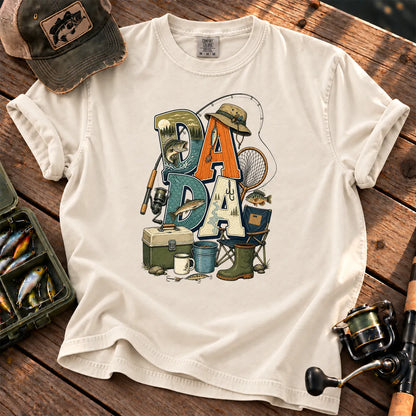 Dada Fishing T-Shirt in Ivory