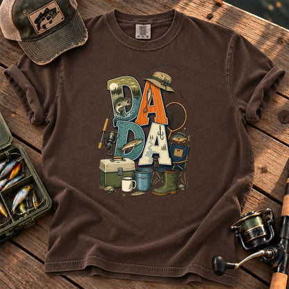 Dada Fishing T-Shirt in Espresso