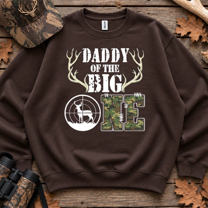 Daddy of the Big One Sweatshirt in Dark Chocolate