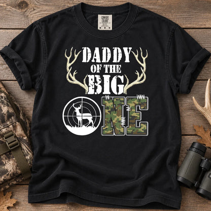 Daddy of the Big One T-Shirt in Black