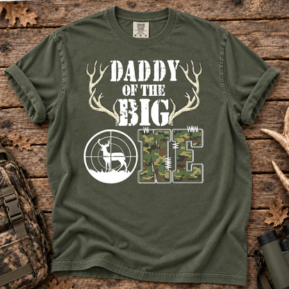 Daddy of the Big One T-Shirt in Moss