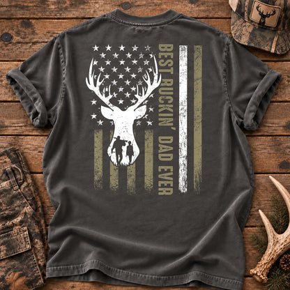 Deer Hunting Dad T-Shirt in Pepper