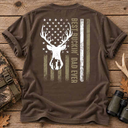 Deer Hunting Dad T-Shirt in Espresso