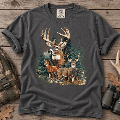 Deer Hunting Season T-Shirt in Pepper