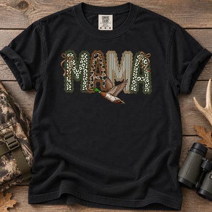Duck Hunting Mama T-Shirt in Black