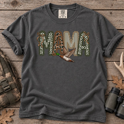 Duck Hunting Mama T-Shirt in Pepper