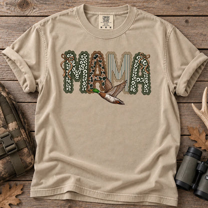 Duck Hunting Mama T-Shirt in Sandstone