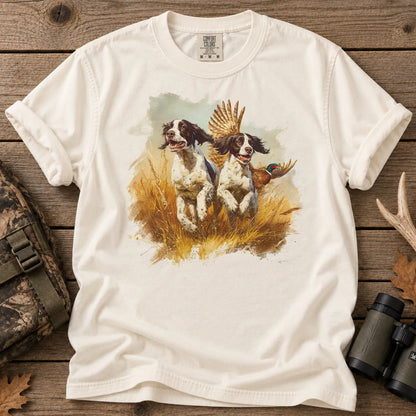 English Springer Spaniel T-Shirt in Ivory