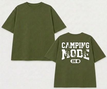 Camping Mode Shirt, Camping Shirts, Hiking Lover Shirt.
