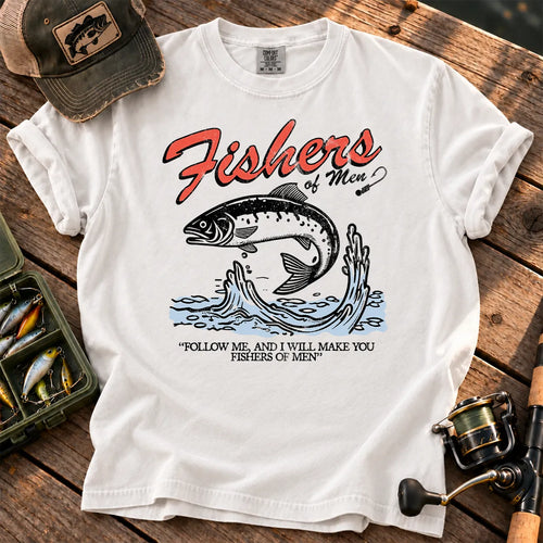 Fishers of Men T-Shirt in White