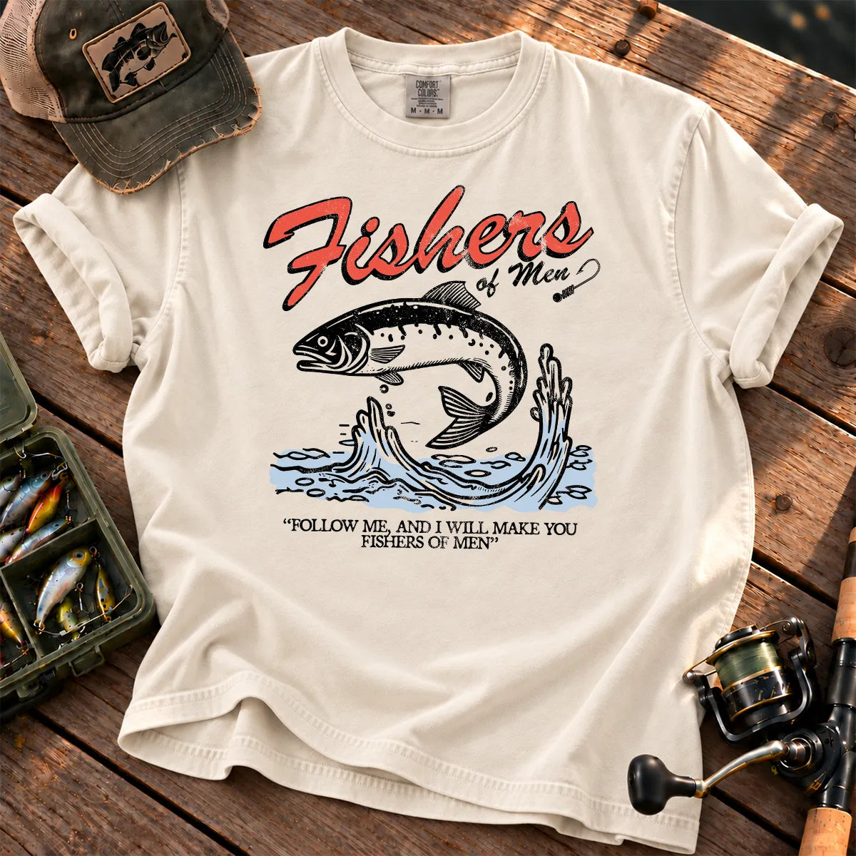 Fishers of Men T-Shirt in Ivory