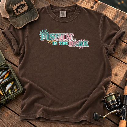 Fishing in the Dark T-Shirt in Espresso