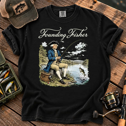 Founding Fisher T-Shirt in Black
