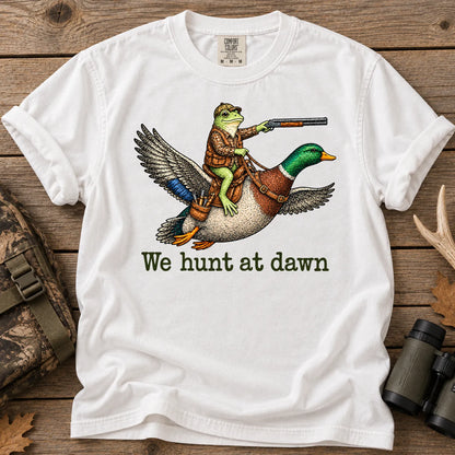 Frog and Mallard T-Shirt in White