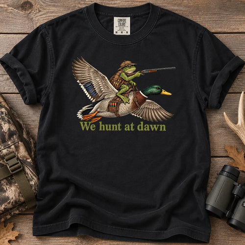 Funny Frog Duck T-Shirt in Black