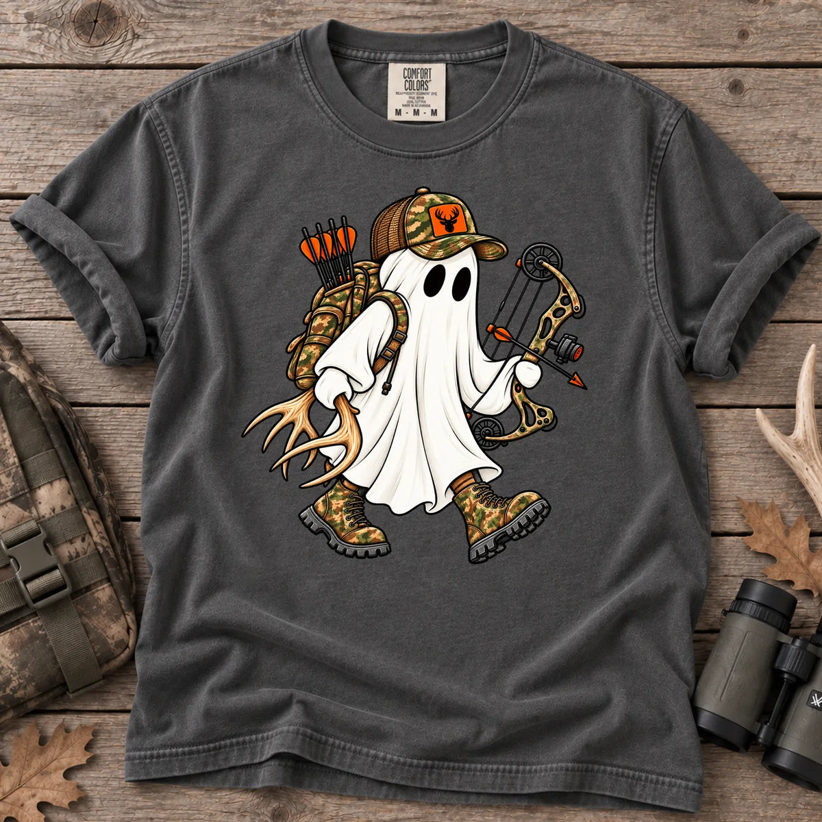 Ghost Bow Hunter T-Shirt in Pepper