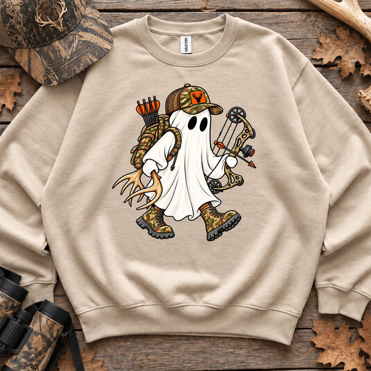 Ghost Hunter Sweatshirt in Sand