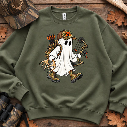 Ghost Hunter Sweatshirt in Military Green